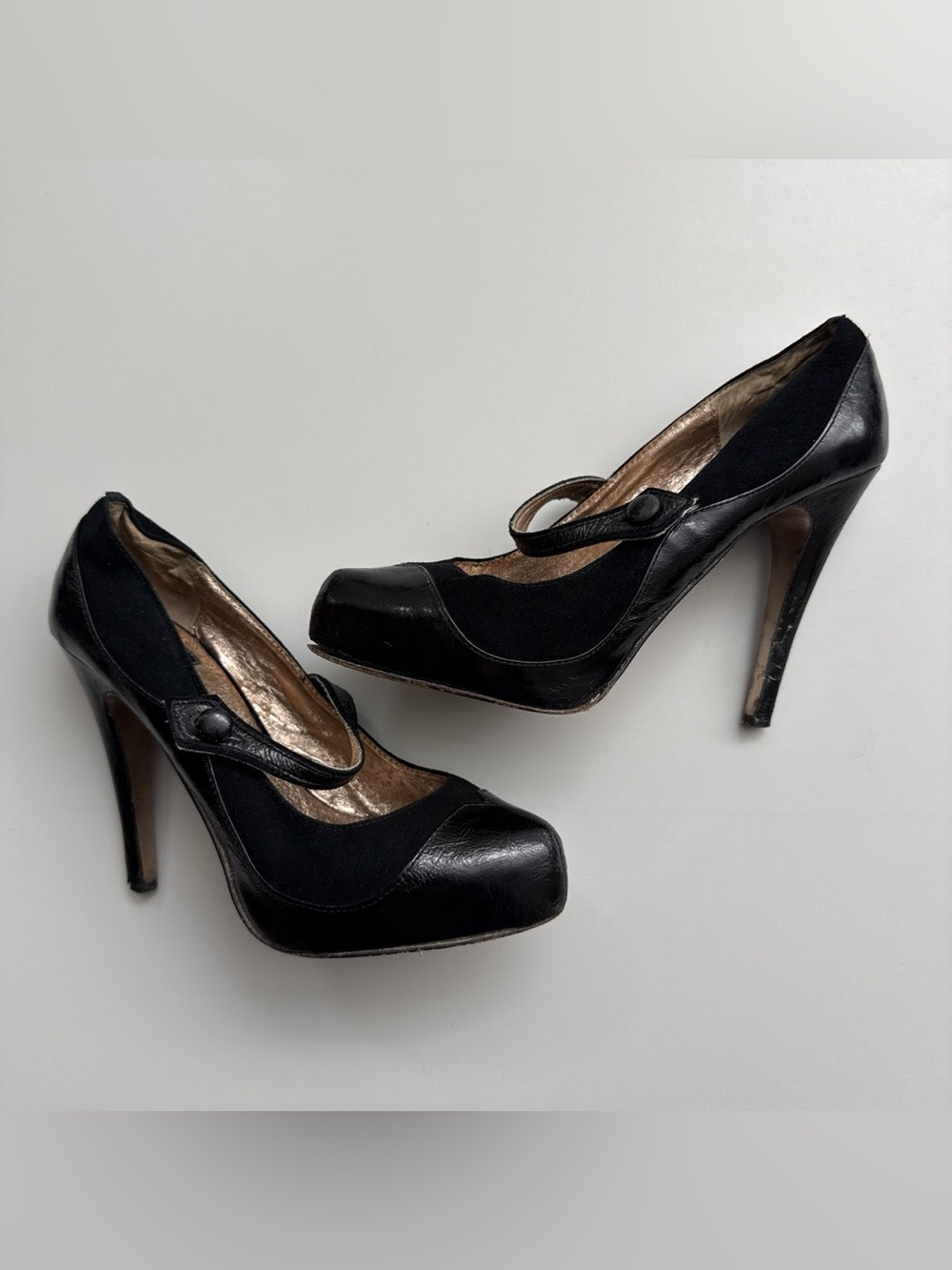 Vintage Italian, Mary Jane stiletto pumps